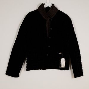 Reveversible Velvet stretch bubble NWT XL